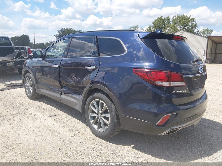 2018 Hyundai Santa fe VIN KM8SN4HFXJU273141 IAAI salvage auction — FRONT END, Salvage (Ohio), sold $3,250 on 2026-07-08 (photo 3)