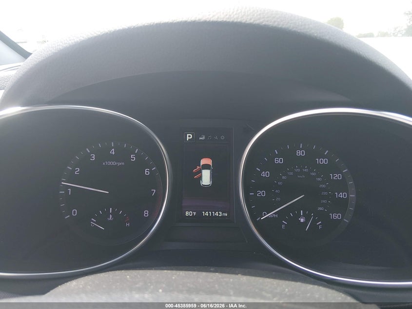 2018 Hyundai Santa fe VIN KM8SN4HFXJU273141 IAAI salvage auction — FRONT END, Salvage (Ohio), sold $3,250 on 2026-07-08 (photo 7)