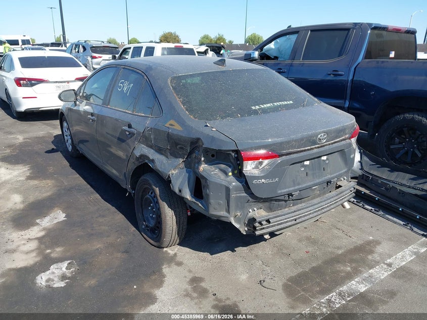 2025 Toyota Corolla VIN 5YFB4MDE2SP316003 IAAI salvage auction — SIDE, Salvage Title, sold $7,100 on 2026-08-02 (photo 3)