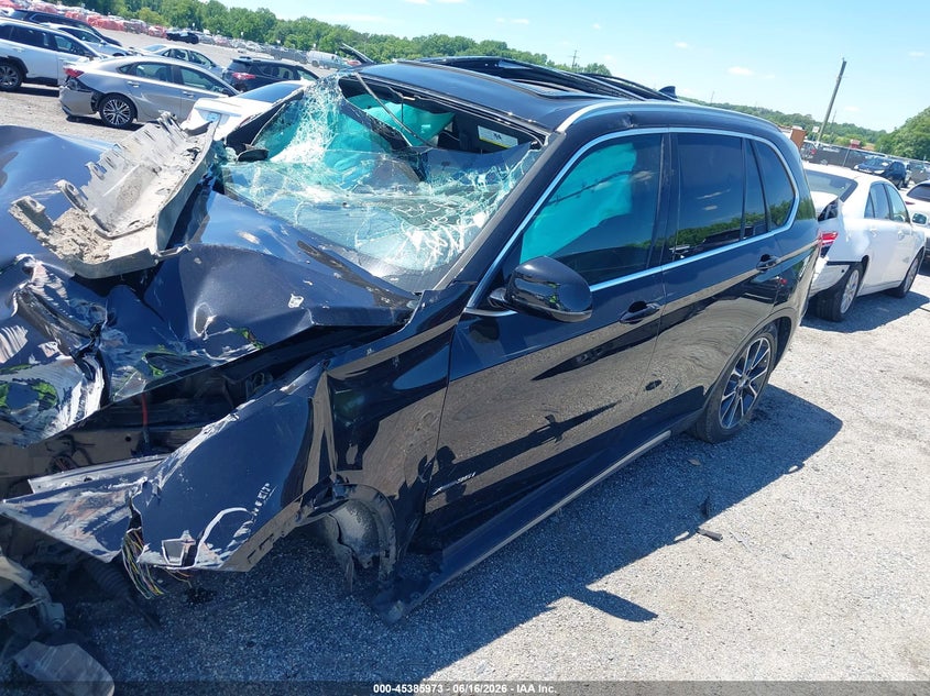 2018 BMW X5 VIN 5UXKR0C58J0X99550 IAAI salvage auction — ALL OVER, Salvage - Greater Than 75% (Maryland), sold $1,650 on 2026-07-06 (photo 2)