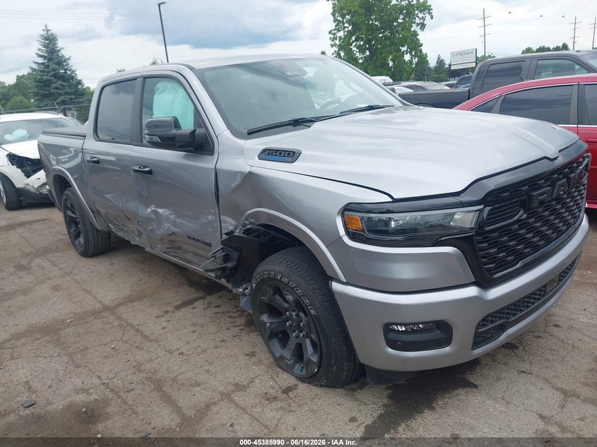2025 Ram 1500 VIN 1C6RRFFG9SN698125 — IAAI salvage auction photo