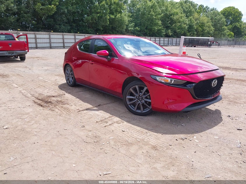 2021 Mazda 3 VIN JM1BPAKL3M1312833 IAAI salvage auction — FRONT END, Salvage (Tennessee), sold $1,850 on 2026-07-08 (photo 1)