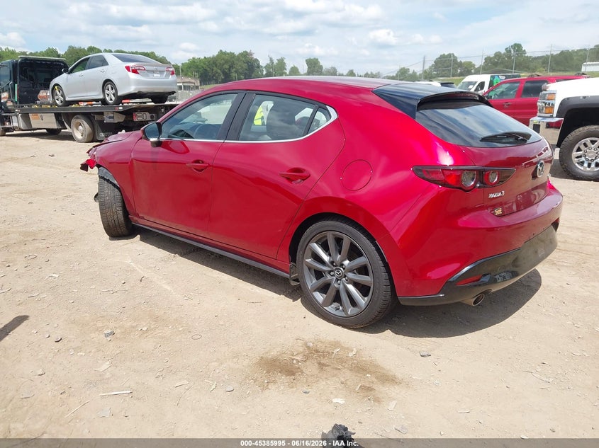 2021 Mazda 3 VIN JM1BPAKL3M1312833 IAAI salvage auction — FRONT END, Salvage (Tennessee), sold $1,850 on 2026-07-08 (photo 3)