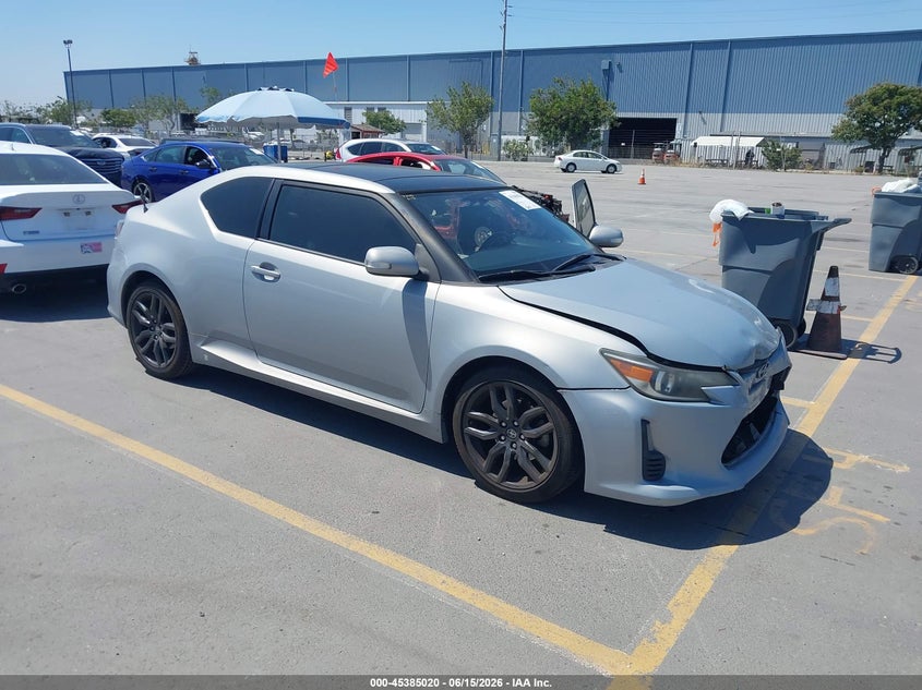 2014 Scion Tc VIN JTKJF5C73E3068994 IAAI salvage auction — FRONT END, Salvage Title, sold $3,150 on 2026-07-20 (photo 1)