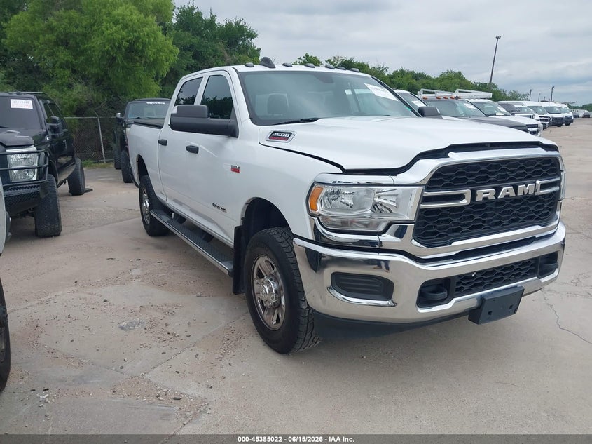 2021 Ram 2500 VIN 3C6UR5CJ9MG675296 IAAI salvage auction — ALL OVER, Clear (Florida), sold $13,100 on 2026-07-29 (photo 1)