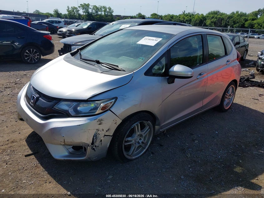 2016 Honda Fit VIN JHMGK5H51GX021042 IAAI salvage auction — LEFT FRONT, Salvage (Tennessee), sold $2,950 on 2026-07-30 (photo 2)