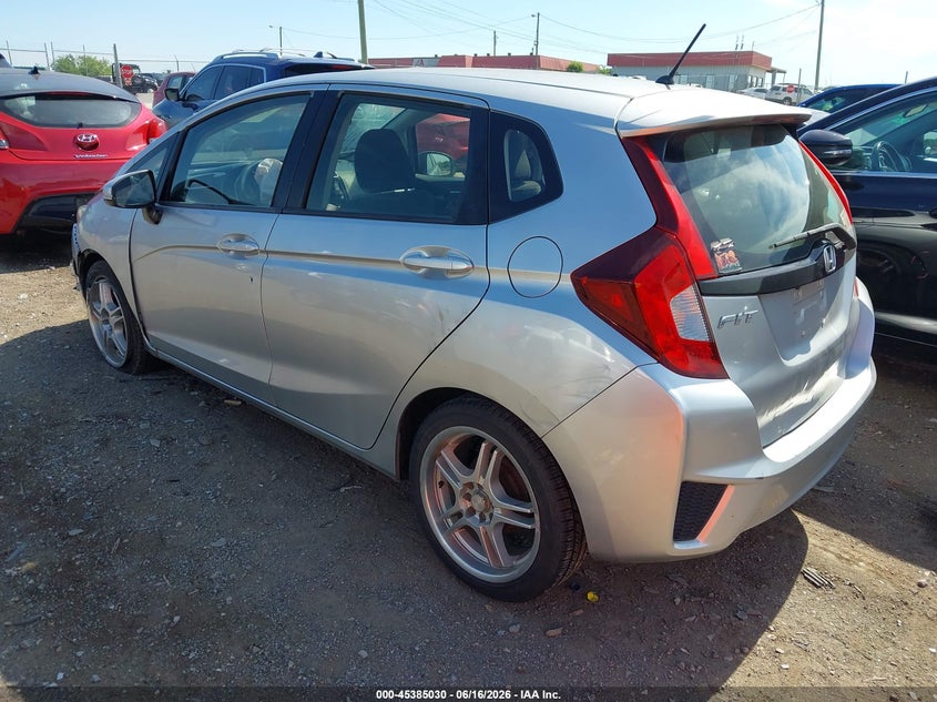 2016 Honda Fit VIN JHMGK5H51GX021042 IAAI salvage auction — LEFT FRONT, Salvage (Tennessee), sold $2,950 on 2026-07-30 (photo 3)