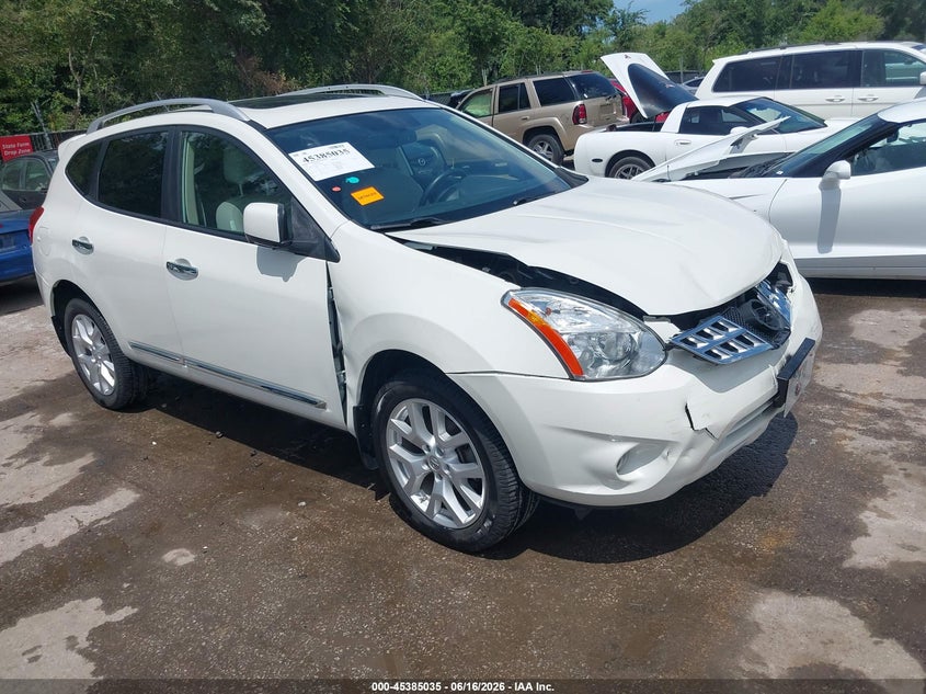 2012 Nissan Rogue VIN JN8AS5MT4CW274288 IAAI salvage auction — FRONT END, Salvage (Kansas), sold $1,250 on 2026-07-15 (photo 1)