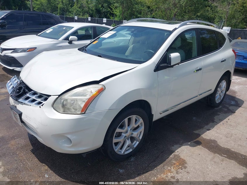 2012 Nissan Rogue VIN JN8AS5MT4CW274288 IAAI salvage auction — FRONT END, Salvage (Kansas), sold $1,250 on 2026-07-15 (photo 2)