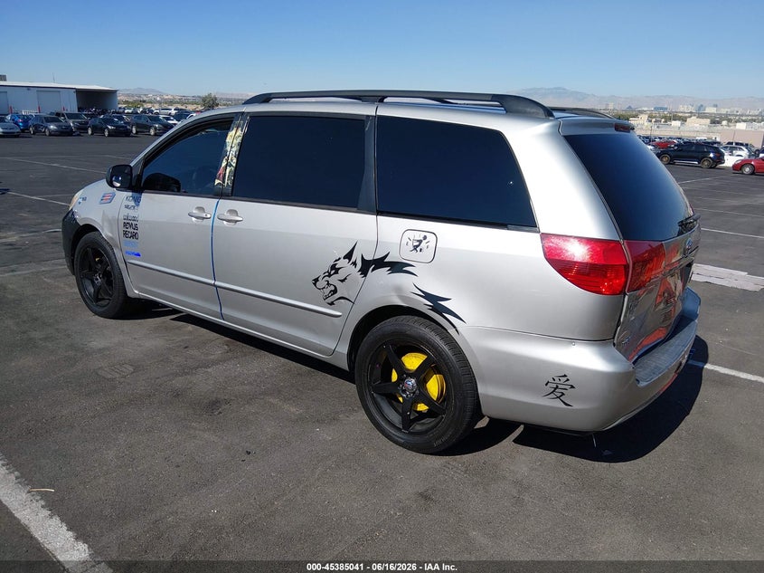 2004 Toyota Sienna VIN 5TDZA23C14S115859 IAAI salvage auction — FRONT & REAR, Salvage (Nevada), sold $550 on 2026-07-17 (photo 3)
