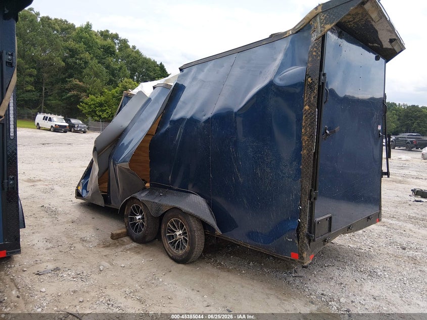 2026 Cargo Trailer VIN 53NBE1628T1120284 IAAI salvage auction — ALL OVER, Wait Title, sold $25 on 2026-10-02 (photo 3)