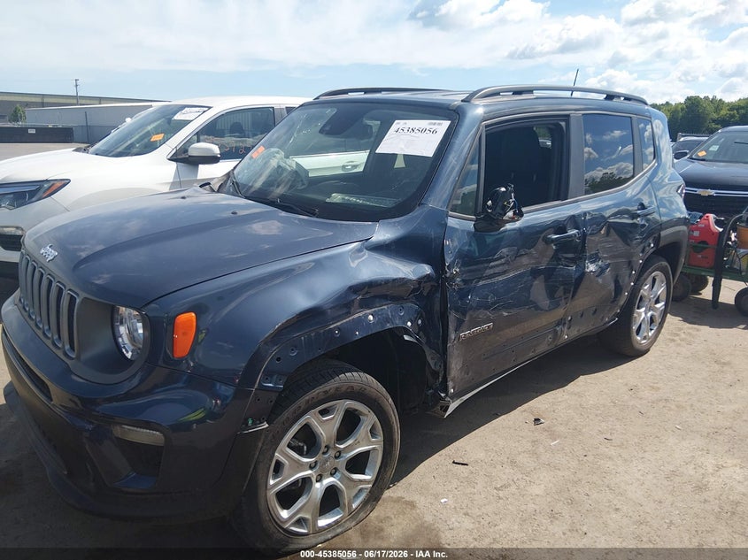 2023 Jeep Renegade VIN ZACNJDD19PPP15857 IAAI salvage auction — LEFT SIDE, Salvage Title, sold $25 on 2026-07-21 (photo 6)
