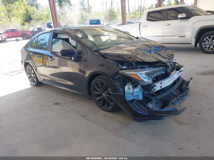 2023 Toyota Corolla VIN 5YFT4MCEXPP162928 IAAI salvage auction — LEFT FRONT, Salvage Title, sold $275 on 2026-07-29 (photo 1)
