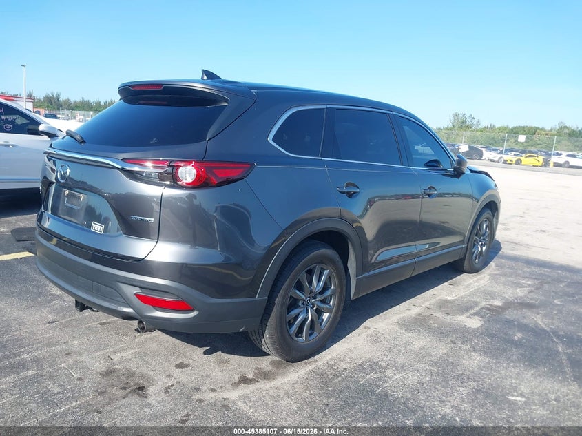 2022 Mazda Cx-9 VIN JM3TCBCY8N0602449 IAAI salvage auction — LEFT FRONT, Salvage Title, sold $6,400 on 2026-07-30 (photo 4)