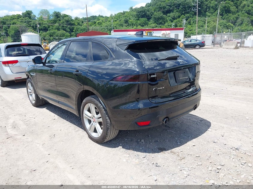 2017 Jaguar F-pace VIN SADCL2BV1HA064633 IAAI salvage auction — FRONT END, Salvage Title, sold $2,900 on 2026-07-28 (photo 3)