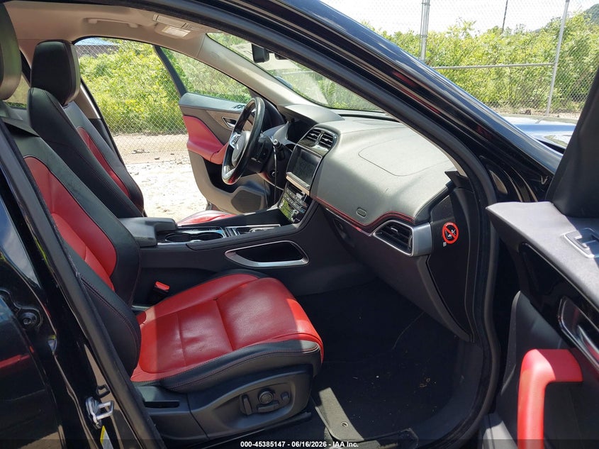 2017 Jaguar F-pace VIN SADCL2BV1HA064633 IAAI salvage auction — FRONT END, Salvage Title, sold $2,900 on 2026-07-28 (photo 5)