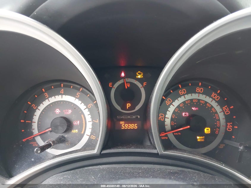 2015 Scion Tc VIN JTKJF5C74F3089256 IAAI salvage auction — LEFT & RIGHT, Salvage Title, sold $700 on 2026-08-26 (photo 7)