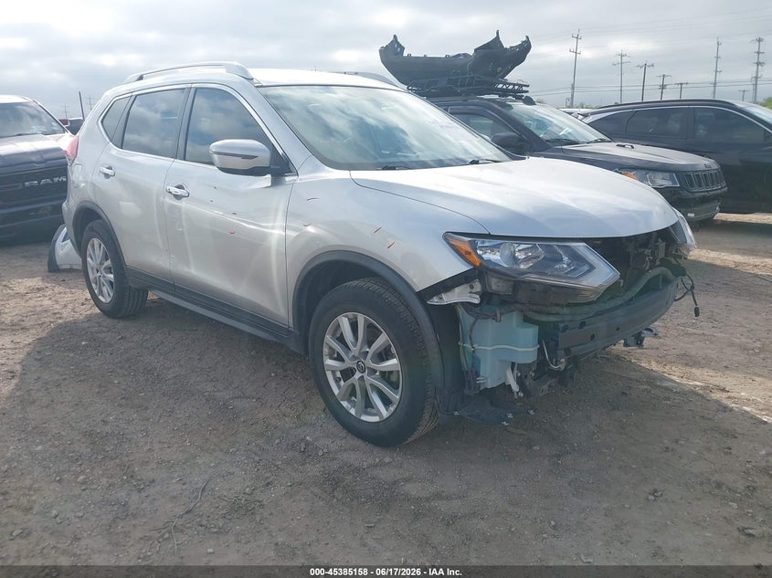 2018 Nissan Rogue VIN KNMAT2MV9JP593430 IAAI salvage auction — FRONT END, Original (Texas), sold $3,000 on 2026-07-29 (photo 1)