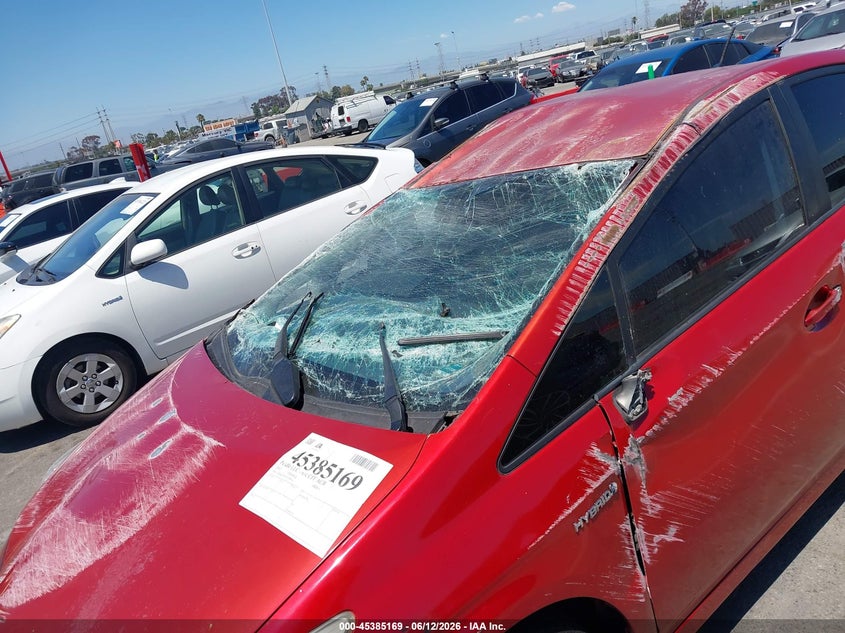 2012 Toyota Prius VIN JTDKN3DU3C1491929 IAAI salvage auction — NORMAL WEAR, Salvage (California), sold $650 on 2026-07-09 (photo 6)