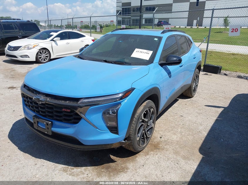 2024 Chevrolet Trax VIN KL77LJE27RC129898 IAAI salvage auction — HAIL, Original (Texas), sold $9,300 on 2026-07-28 (photo 2)