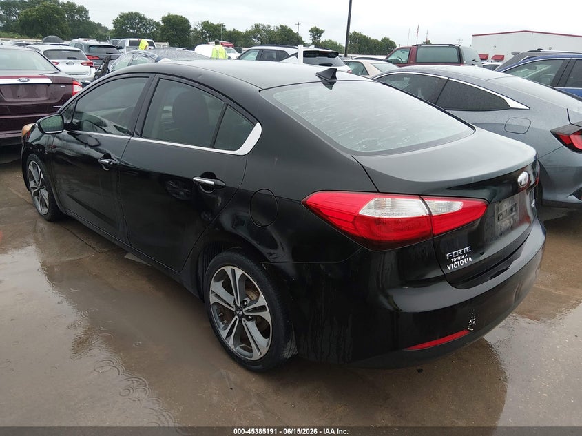 2014 Kia Forte VIN KNAFX4A88E5059368 IAAI salvage auction — NORMAL WEAR, Original (Texas), sold $875 on 2026-07-28 (photo 3)