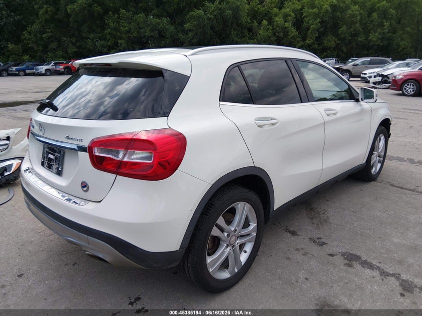 2015 Mercedes-benz Gla-klasse VIN WDCTG4GB6FJ126304 IAAI salvage auction — FRONT END, Salvage (Kansas), sold $1,850 on 2026-07-09 (photo 4)