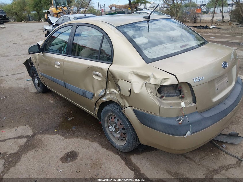 2009 Kia Rio VIN KNADE223196463391 IAAI salvage auction — FRONT END, Salvage (Arizona), sold $250 on 2026-07-30 (photo 3)