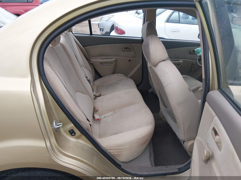 2009 Kia Rio VIN KNADE223196463391 IAAI salvage auction — FRONT END, Salvage (Arizona), sold $250 on 2026-07-30 (photo 8)