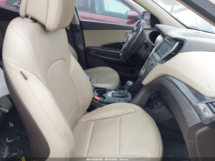 2017 Hyundai Santa fe VIN 5XYZW4LAXHG406004 IAAI salvage auction — FRONT & REAR, Salvage (North Carolina), sold $2,400 on 2026-07-20 (photo 5)