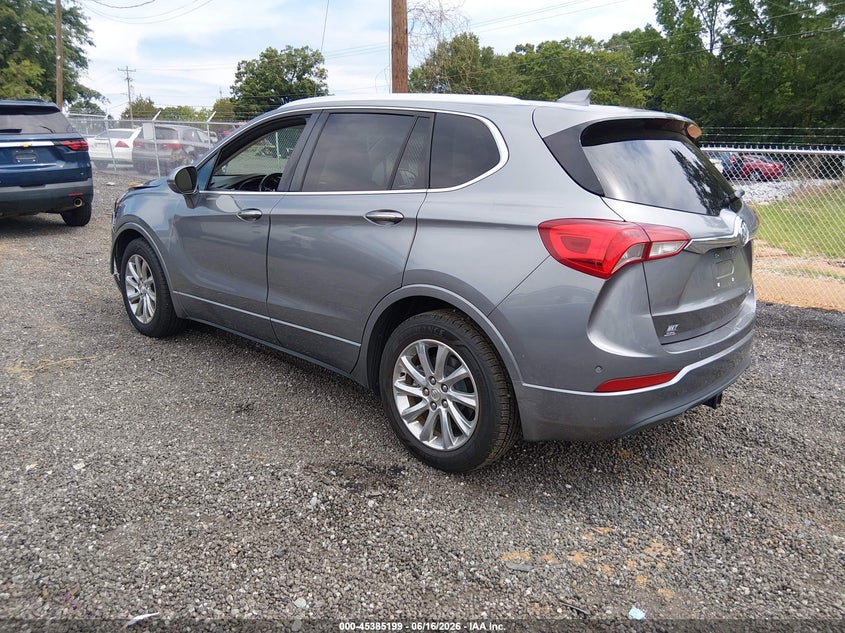 2019 Buick Envision VIN LRBFXCSA2KD009970 IAAI salvage auction — FRONT END, Salvage (South Carolina), sold $1,575 on 2026-07-14 (photo 3)