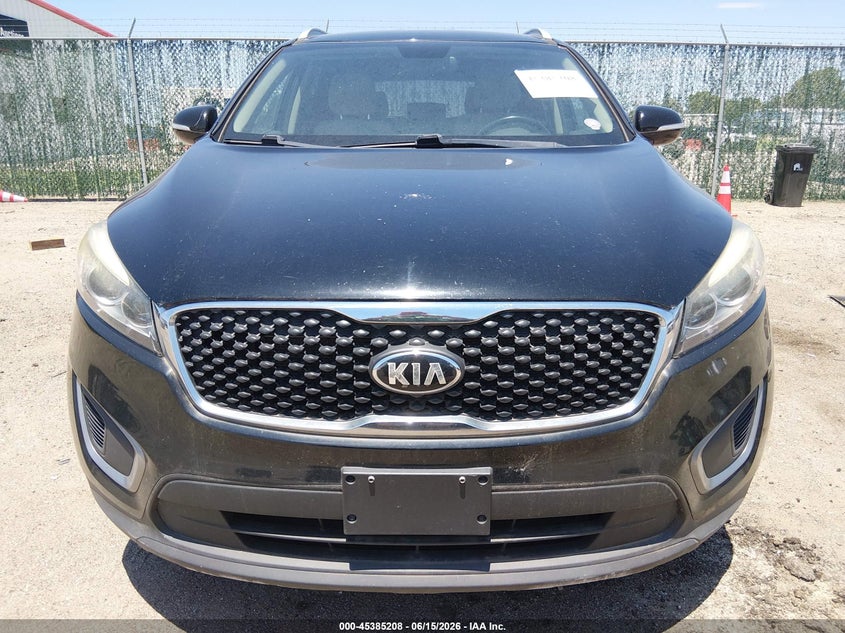 2016 Kia Sorento VIN 5XYPG4A39GG004370 IAAI salvage auction — HAIL, Salvage (Kansas), sold $1,350 on 2026-07-17 (photo 6)