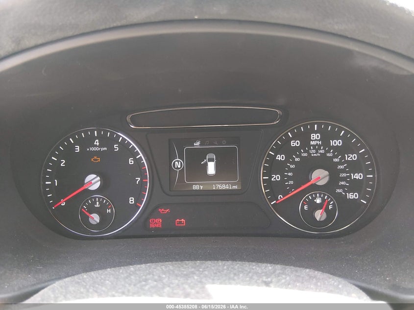2016 Kia Sorento VIN 5XYPG4A39GG004370 IAAI salvage auction — HAIL, Salvage (Kansas), sold $1,350 on 2026-07-17 (photo 7)