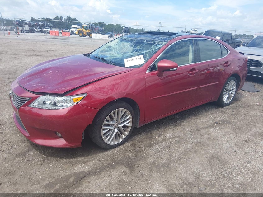 2014 Lexus ES VIN JTHBK1GG5E2086640 IAAI salvage auction — ROLLOVER, Salvage (South Carolina), sold $2,050 on 2026-07-25 (photo 2)