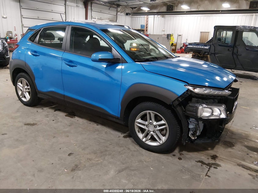 2019 Hyundai Kona VIN KM8K1CAA5KU277541 IAAI salvage auction — FRONT END, Salvage (Iowa), sold $2,900 on 2026-07-09 (photo 1)