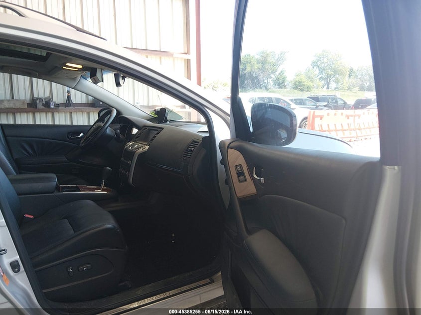 2009 Nissan Murano VIN JN8AZ18W19W127010 IAAI salvage auction — FRONT END, Certificate Of Title (Nebraska), sold $1,000 on 2026-07-09 (photo 5)