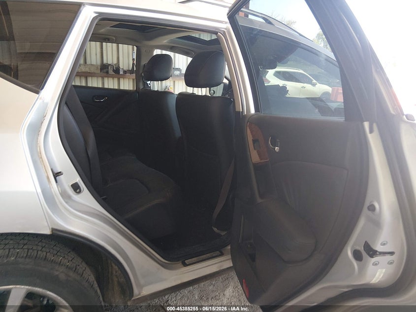 2009 Nissan Murano VIN JN8AZ18W19W127010 IAAI salvage auction — FRONT END, Certificate Of Title (Nebraska), sold $1,000 on 2026-07-09 (photo 8)