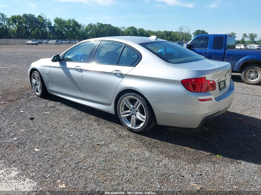 2014 BMW VIN WBA5B3C58ED537883 IAAI salvage auction — HAIL, Wait Title, sold $3,700 on 2026-08-07 (photo 3)