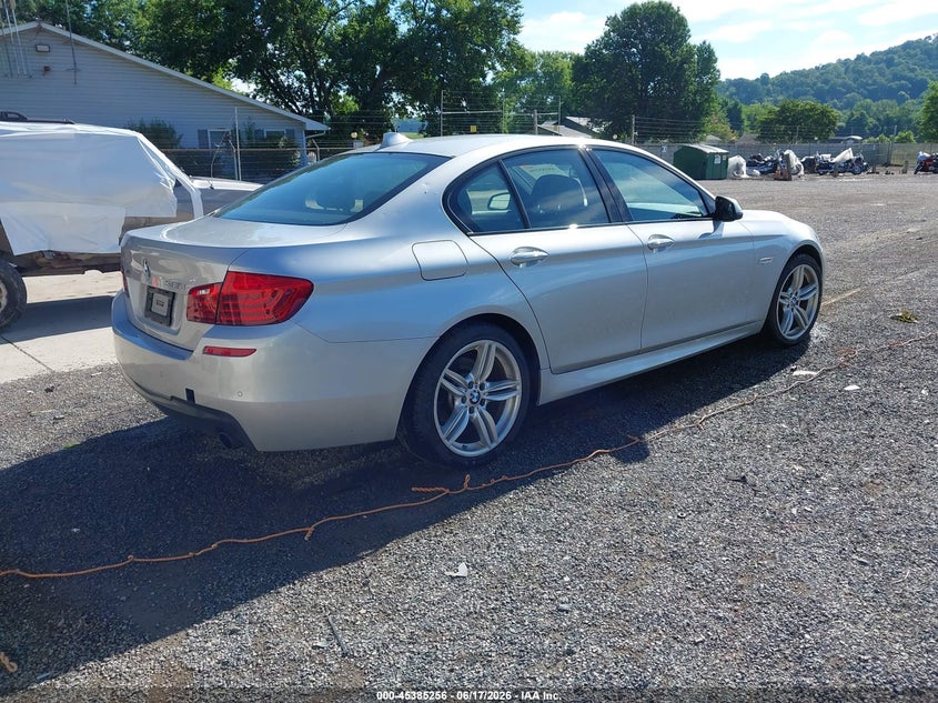 2014 BMW VIN WBA5B3C58ED537883 IAAI salvage auction — HAIL, Wait Title, sold $3,700 on 2026-08-07 (photo 4)