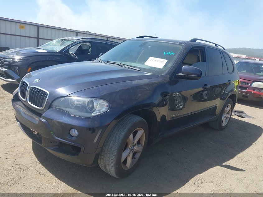 2009 BMW X5 VIN 5UXFE43599L263530 IAAI salvage auction — RIGHT SIDE, Bill Of Sale (Washington), sold $550 on 2026-07-28 (photo 2)