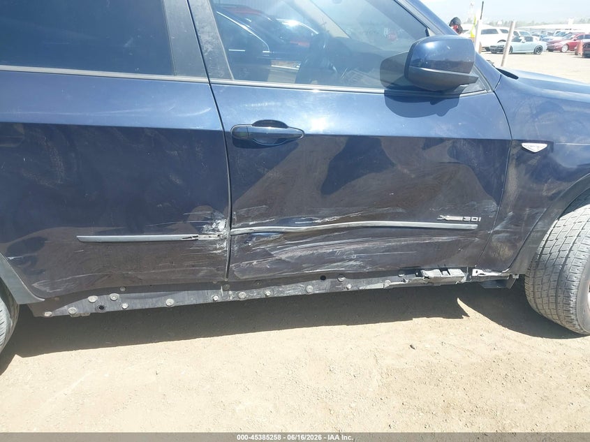 2009 BMW X5 VIN 5UXFE43599L263530 IAAI salvage auction — RIGHT SIDE, Bill Of Sale (Washington), sold $550 on 2026-07-28 (photo 6)