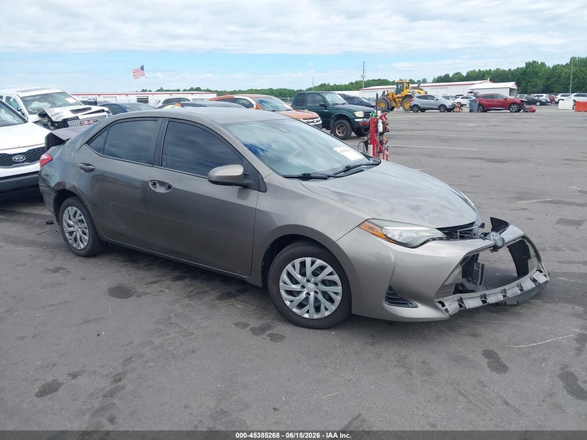 2017 Toyota Corolla VIN 5YFBURHEXHP569845 IAAI salvage auction — REAR END, Salvage (North Carolina), sold $2,250 on 2026-07-15 (photo 1)