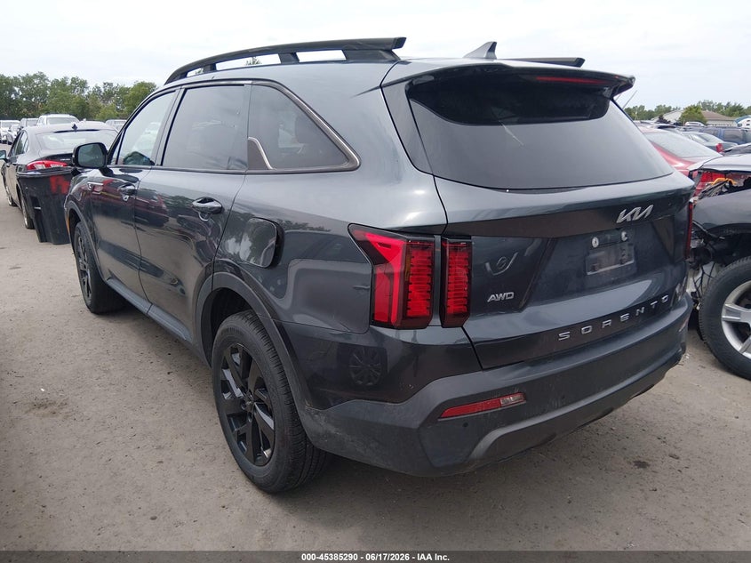 2022 Kia Sorento VIN 5XYRLDLCXNG129831 IAAI salvage auction — FRONT END, Salvage (Ohio), sold $7,100 on 2026-07-16 (photo 3)