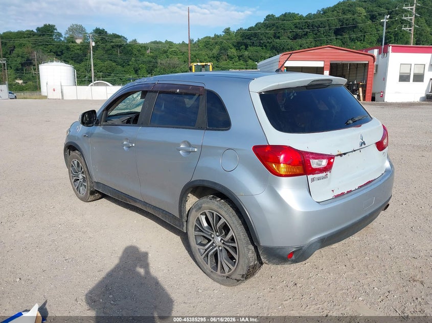 2016 Mitsubishi Outlander VIN JA4AR3AU1GZ054324 IAAI salvage auction — ROOF, Salvage (Pennsylvania), sold $1,350 on 2026-07-19 (photo 3)