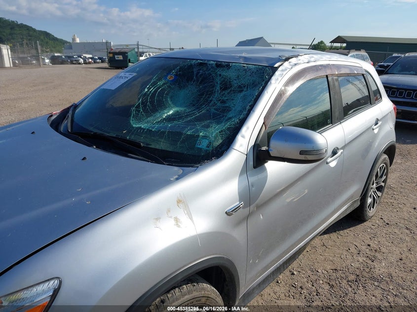 2016 Mitsubishi Outlander VIN JA4AR3AU1GZ054324 IAAI salvage auction — ROOF, Salvage (Pennsylvania), sold $1,350 on 2026-07-19 (photo 6)