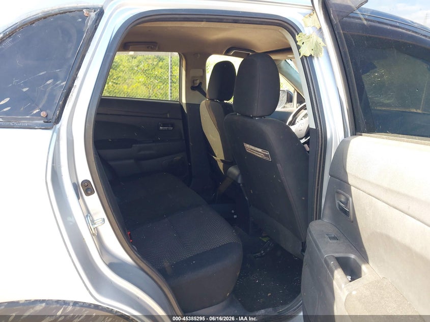 2016 Mitsubishi Outlander VIN JA4AR3AU1GZ054324 IAAI salvage auction — ROOF, Salvage (Pennsylvania), sold $1,350 on 2026-07-19 (photo 8)