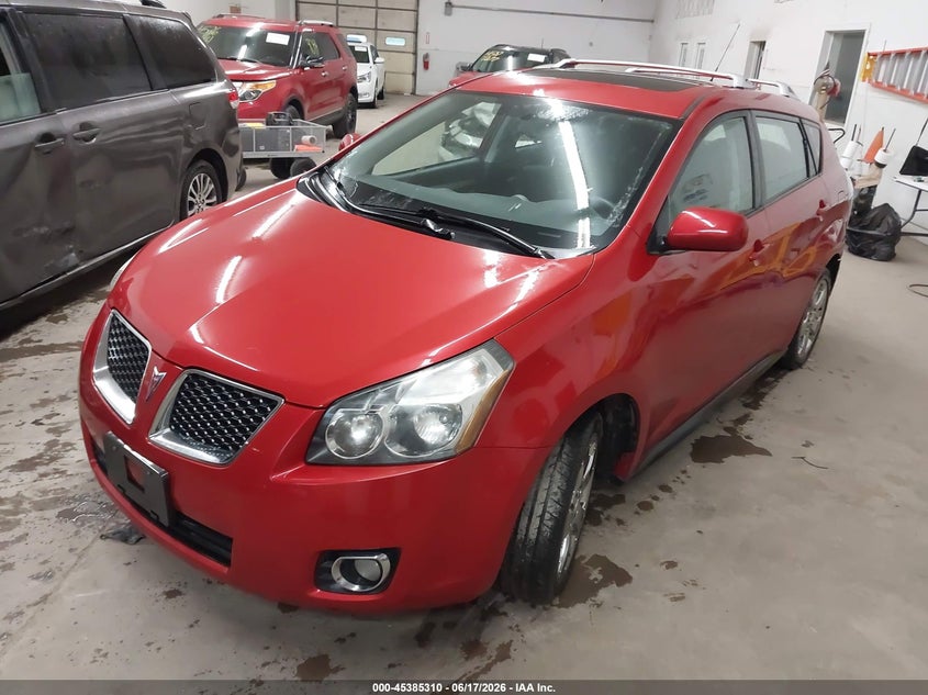 2009 Pontiac Vibe VIN 5Y2SM67079Z456253 IAAI salvage auction — REAR END, Salvage (Illinois), sold $1,550 on 2026-07-20 (photo 2)