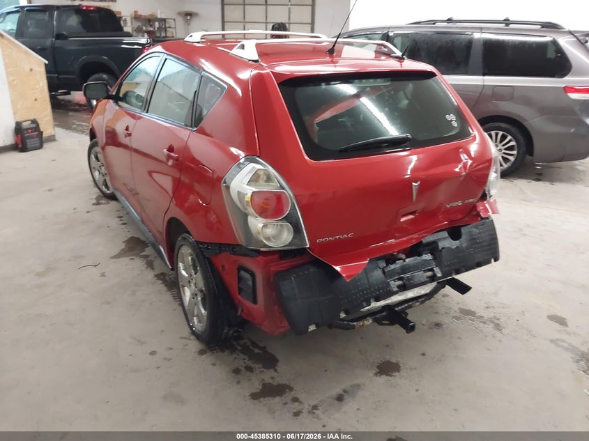 2009 Pontiac Vibe VIN 5Y2SM67079Z456253 IAAI salvage auction — REAR END, Salvage (Illinois), sold $1,550 on 2026-07-20 (photo 3)
