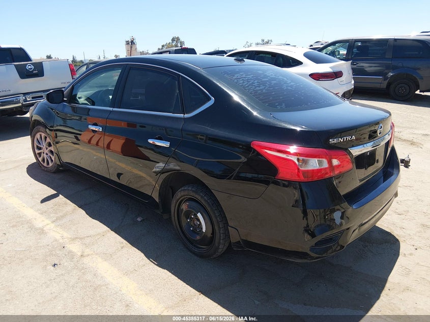 2019 Nissan Sentra VIN 3N1AB7APXKY240719 IAAI salvage auction — FRONT END, Salvage (California), sold $1,450 on 2026-07-18 (photo 3)