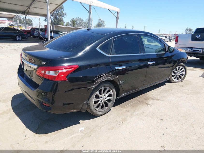 2019 Nissan Sentra VIN 3N1AB7APXKY240719 IAAI salvage auction — FRONT END, Salvage (California), sold $1,450 on 2026-07-18 (photo 4)