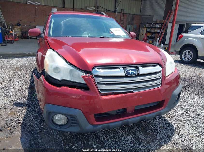 2014 Subaru Outback VIN 4S4BRBCC5E3218758 IAAI salvage auction — FRONT & REAR, Salvage (North Carolina), sold $1,050 on 2026-07-22 (photo 6)